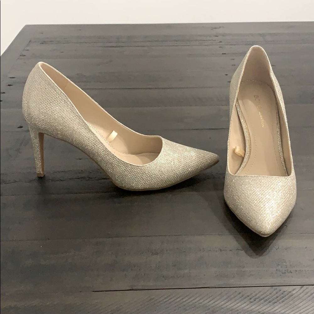 BCBG Sparkly Pumps
